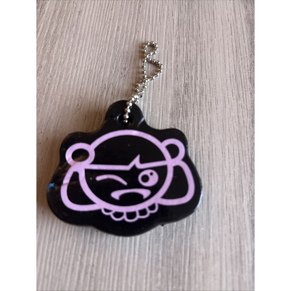 Floatie Sugar Shoes 90s Floating Squishy Keychain Only Y2K 90s Pink/black
